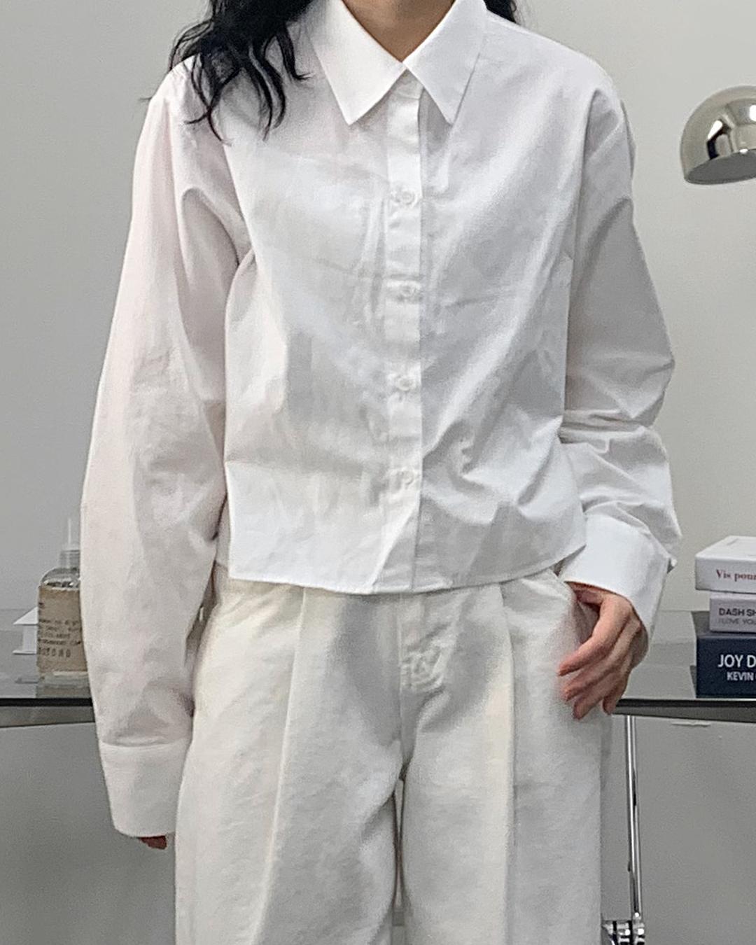 헤더 크롭 남방