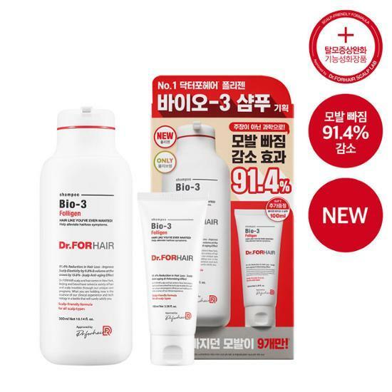 [탈모케어] 닥터포헤어 폴리젠 바이오-3 샴푸 300ml+100ml 기획