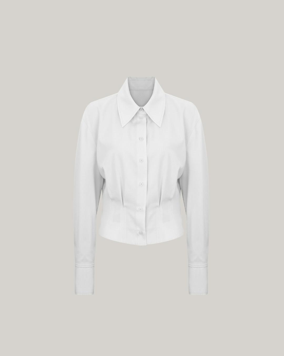 [made by ezer] 프리미엄 에른 핀턱 셔츠