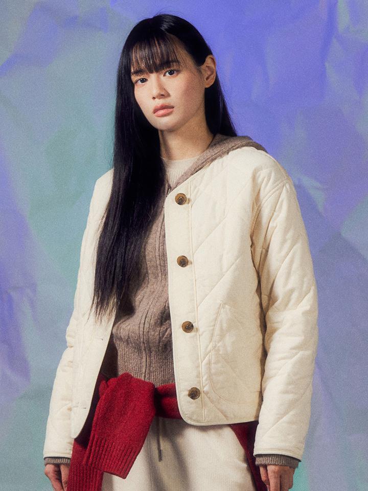 TOPTEN10 여성) 코듀로이 퀼팅 점퍼| 굿 셀렉션, 굿 서비스 굿웨어몰