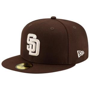 뉴에라 MLB 59FIFTY 어센틱 샌디에이고 파드리스 사이즈캡_70548382