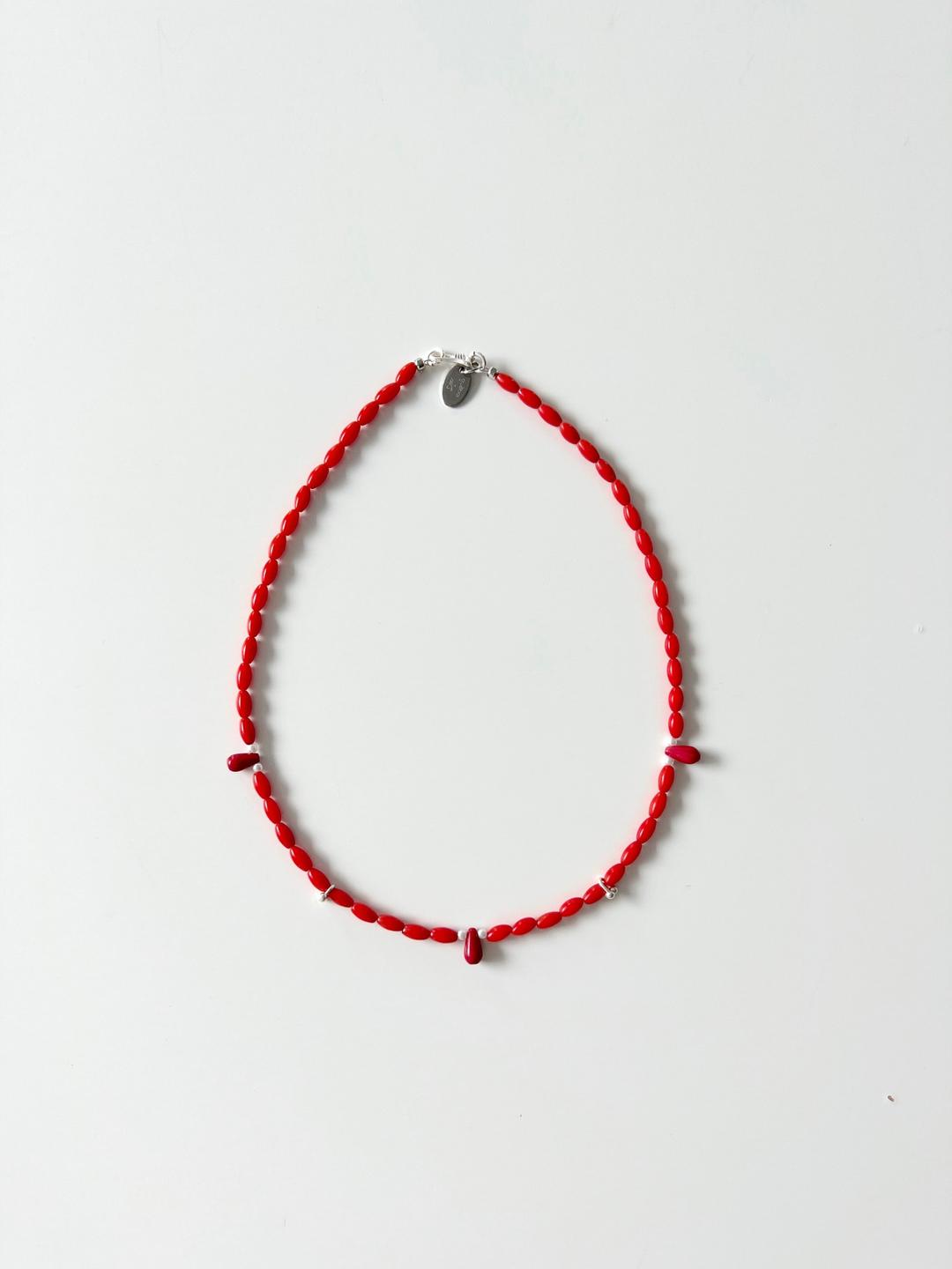RED CORAL NECKLACE