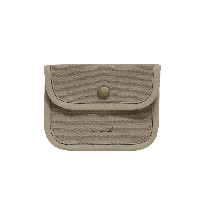 Stitch mini wallet (tan)