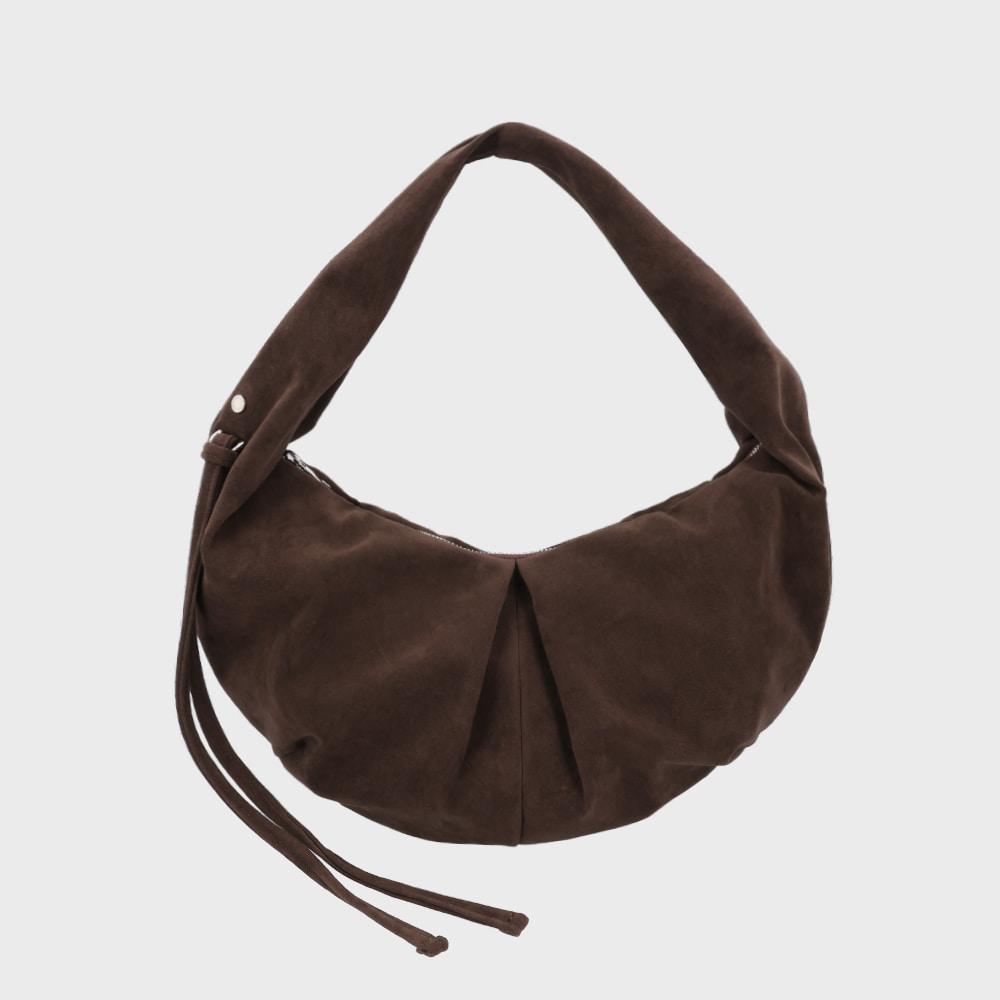 [10/15 순차배송] LUVIN BAG LARGE SUEDE CHOCO  러빈백 라지 스웨이드 초코