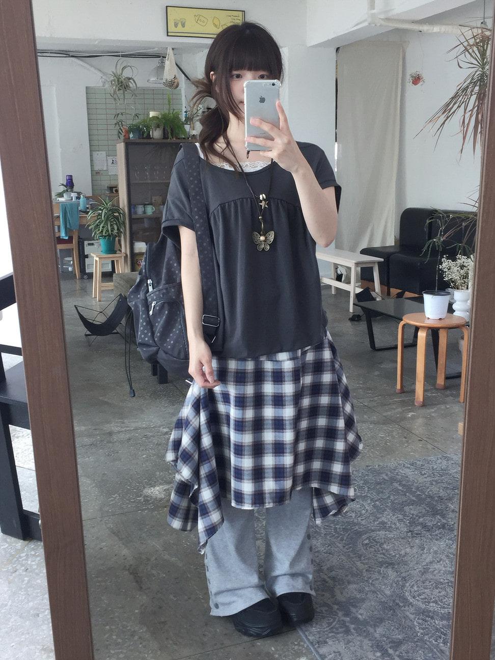 러브앤드팝 요이 셔링 반팔티셔츠