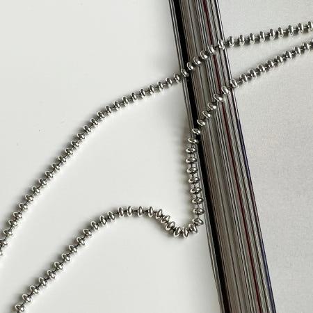 이런 상품 어때요? 실버925 디스크 은볼 체인 목걸이 레이어드 은목걸이
