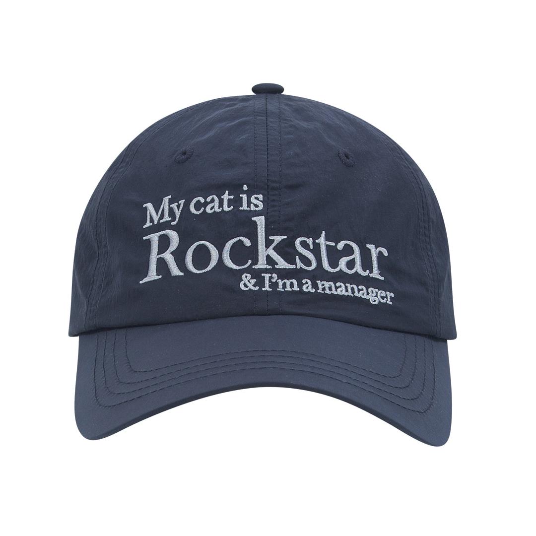 Rockstar cat cap (Navy)- 5월 12일 입고예정