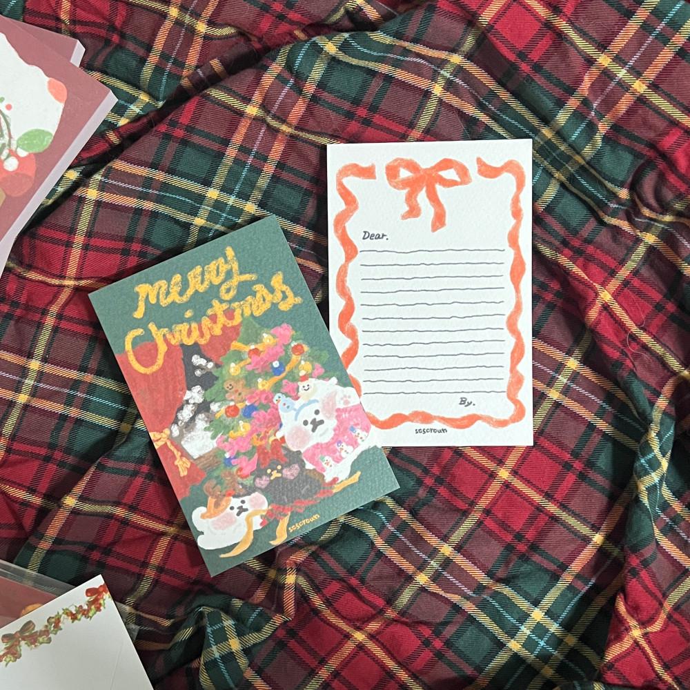 크리스마스 엽서 2종