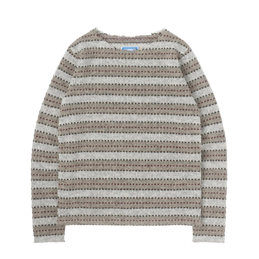 Striped Knit Top - Khaki