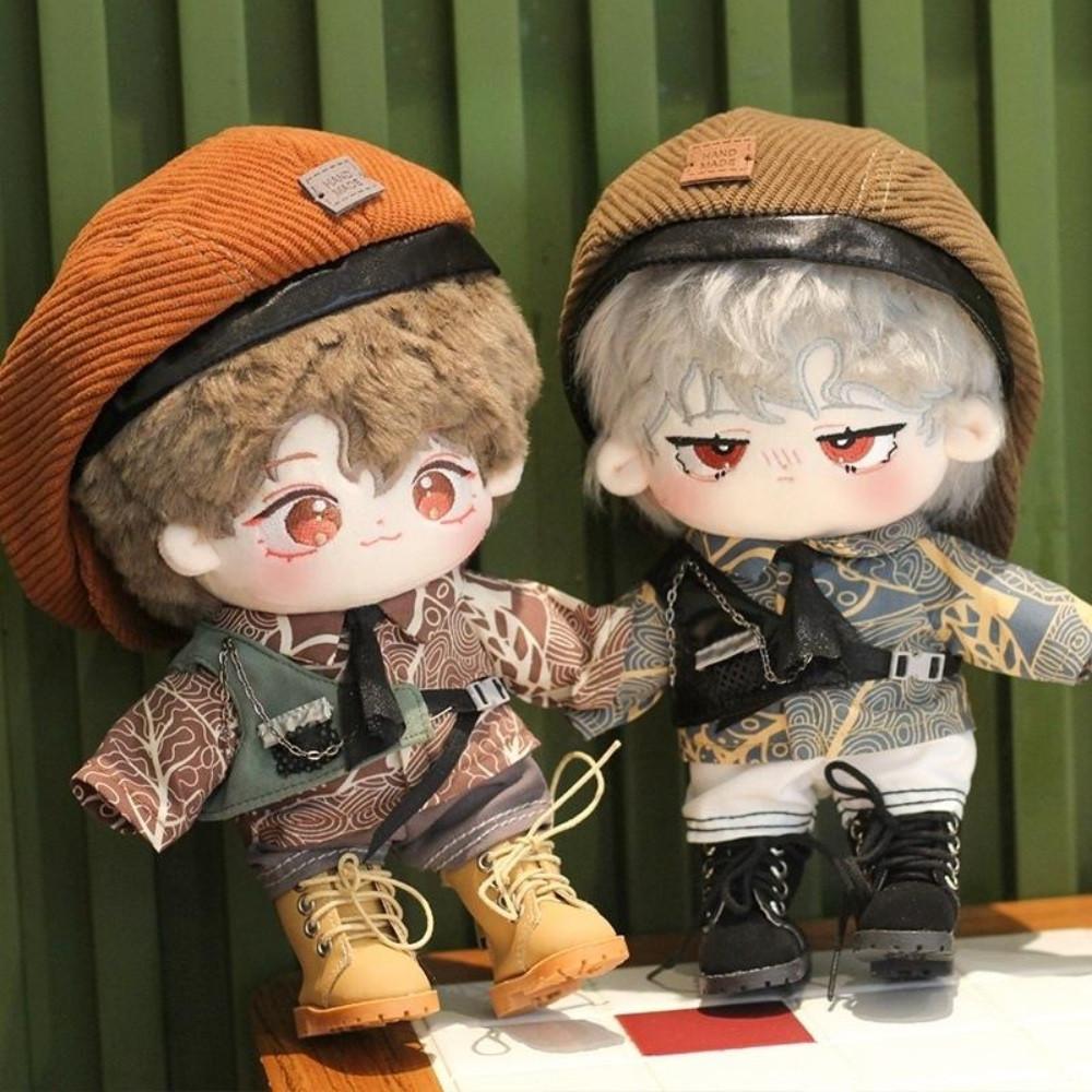 Awave 아이돌 인형 옷 의상 SET 베레모 모자 티셔츠 부츠 솜깅이 무속성 20cm