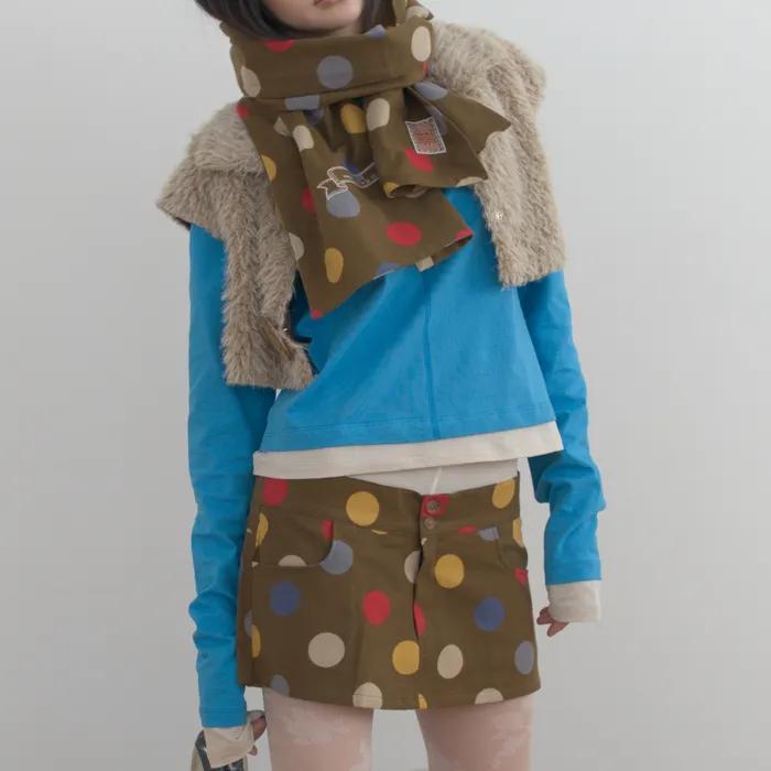 Retro Polka Dot Skirt