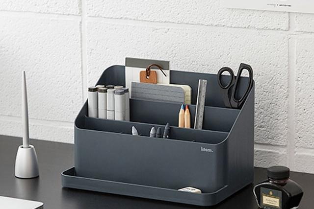 비스듬 연필 꽂이 볼펜꽂이 사선펜꽂이 필기구 정리함