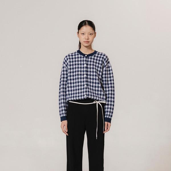 LACED-UP JERSEY TRACK PANTS_NOIR