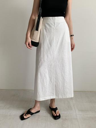 이런 상품 어때요? 자체제작 하체커버 빅사이즈 키큰여자 뒷밴딩 린넨 롱 스커트