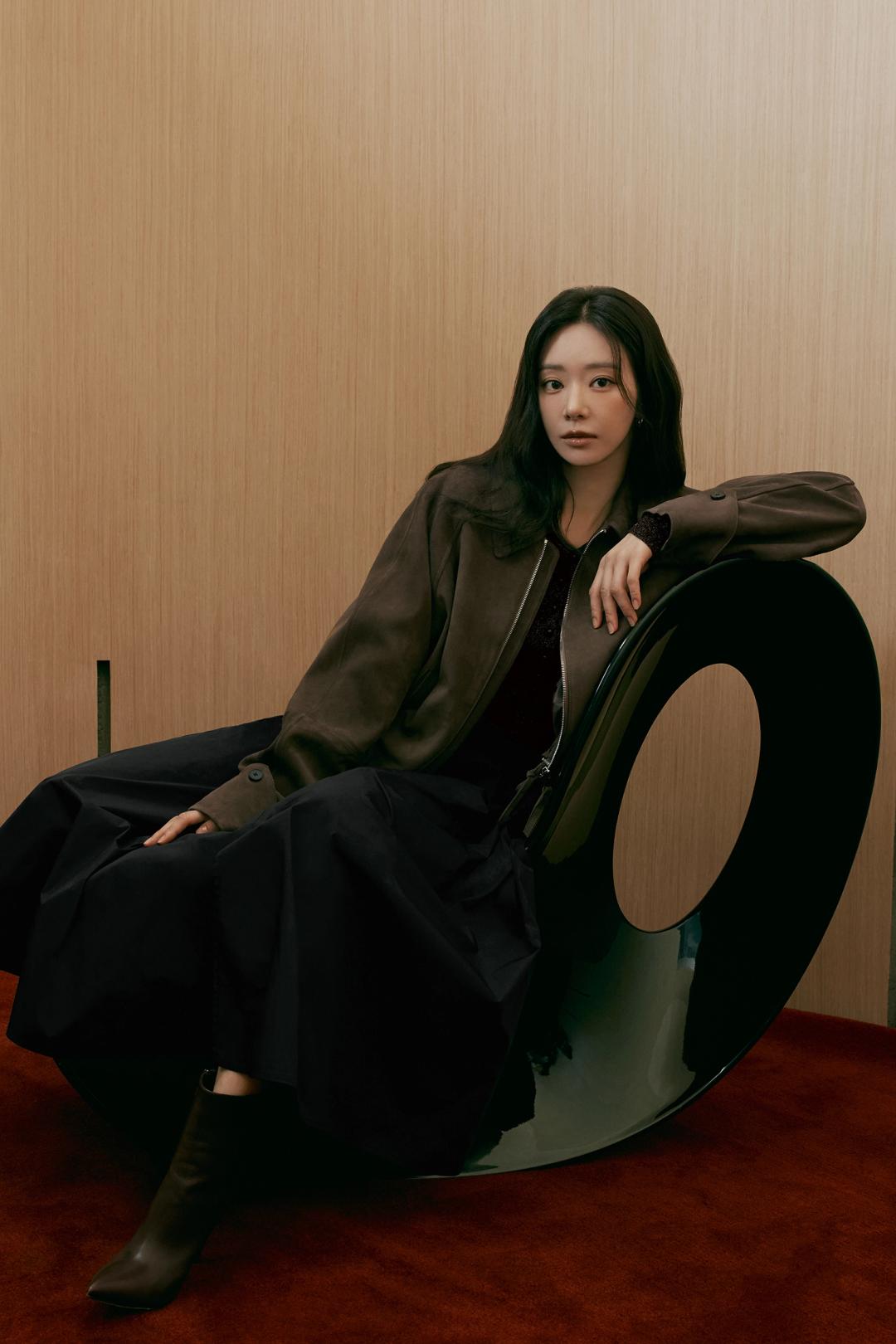 고트 스웨이드 블루종 점퍼