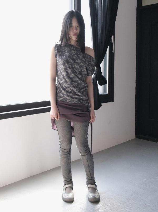 에프터먼데이 빈티지 플라워 오프 톱 (2c)