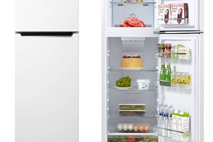 255리터 슬림형냉장고 KRNT255WEM1 화이트