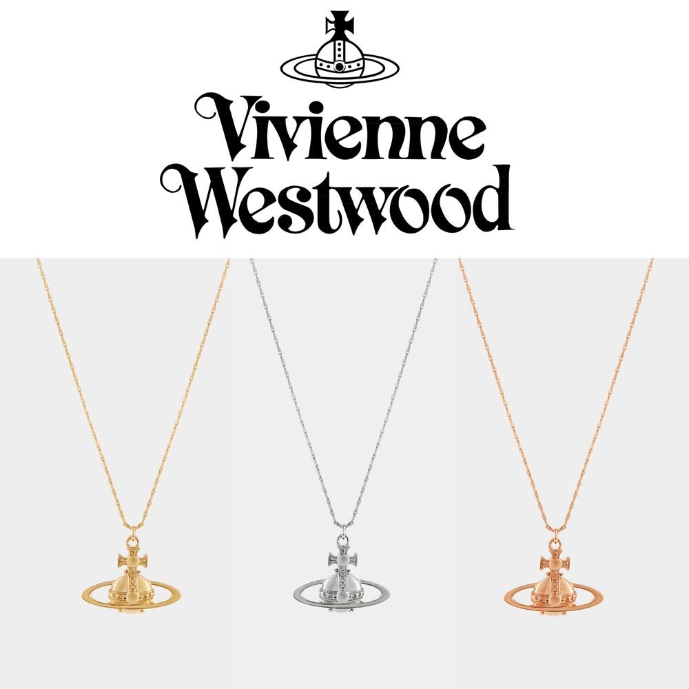 비비안웨스트우드 목걸이 수지 펜던트 SUZIE PENDANT 실버 골드 핑크골드 세컬러