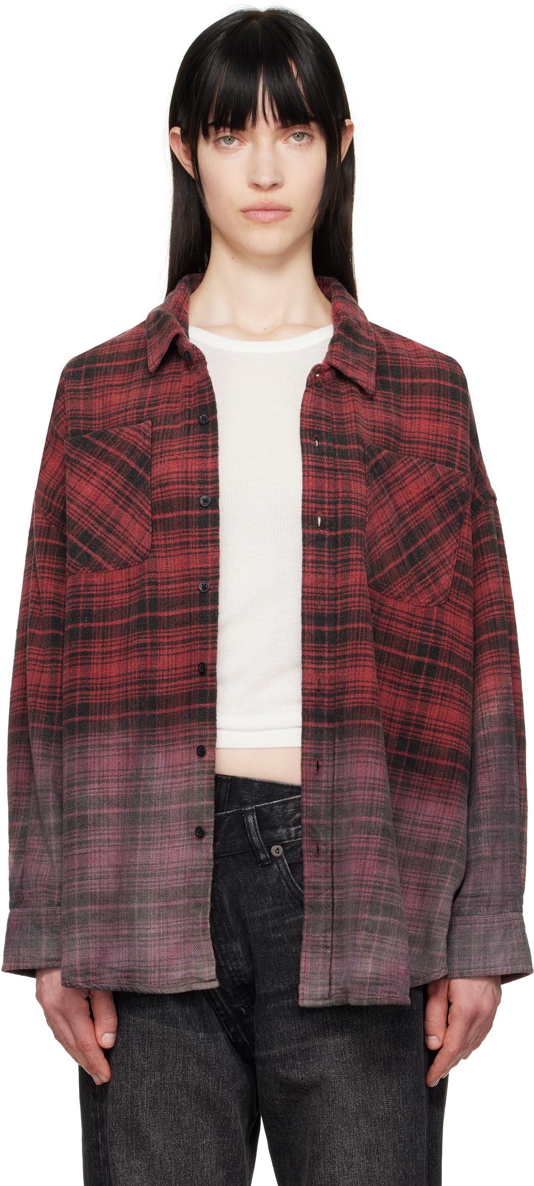 레드 워크 셔츠