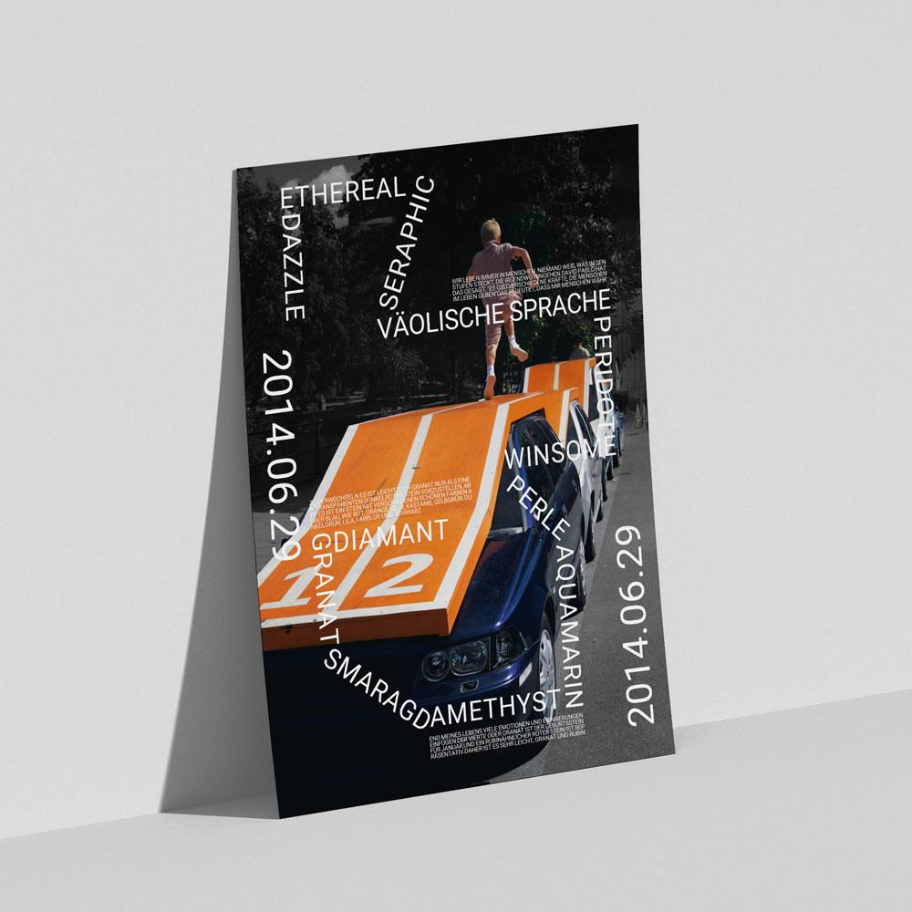 인테리어 아트포스터 IN DER KRUDEN 수플 A1 50x70 A2 사이즈