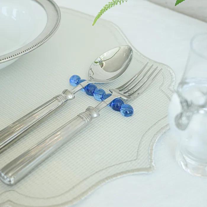 [선물포장] 스파클링 유리수저받침 (7Colors)