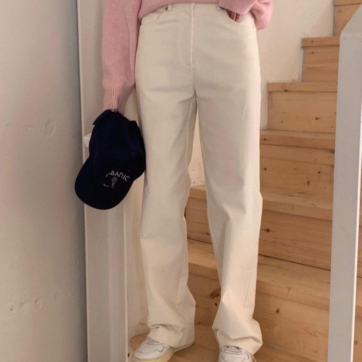 리브레 골덴바지 코듀로이 스판 와이드 팬츠 (4c)