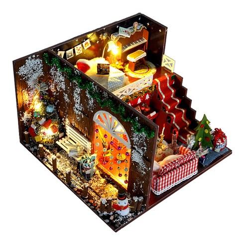 꼬미딜 크리스마스 카니발 미니어처 하우스 DIY 키트 - DIY만들기 | 쿠팡