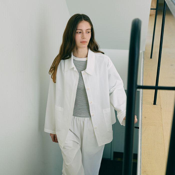 4차 리오더_Easy Work Jacket_Ivory