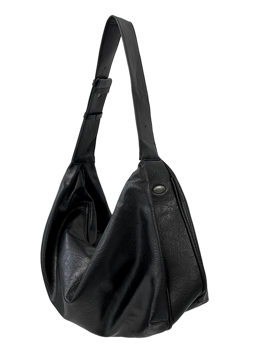no.269 black nuah big hobo bag
