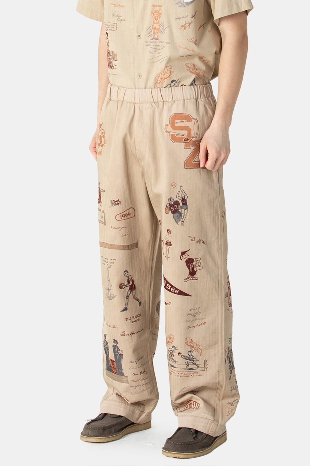 (25SS) YEARBOOK PANT SMOKE TAUPE