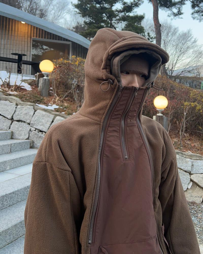 멀티 바라클라바 플리스 점퍼