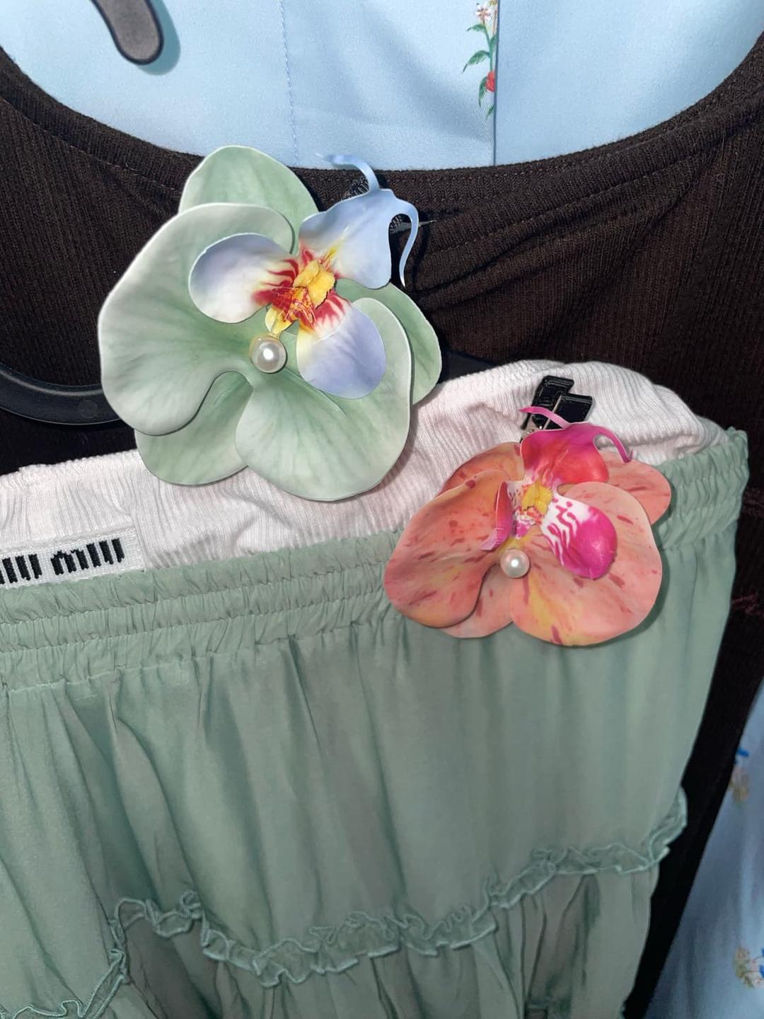 FallenLucia 난초 헤어핀 | 후루츠패밀리