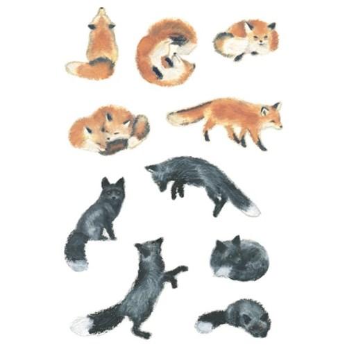 혼합여우 스티커