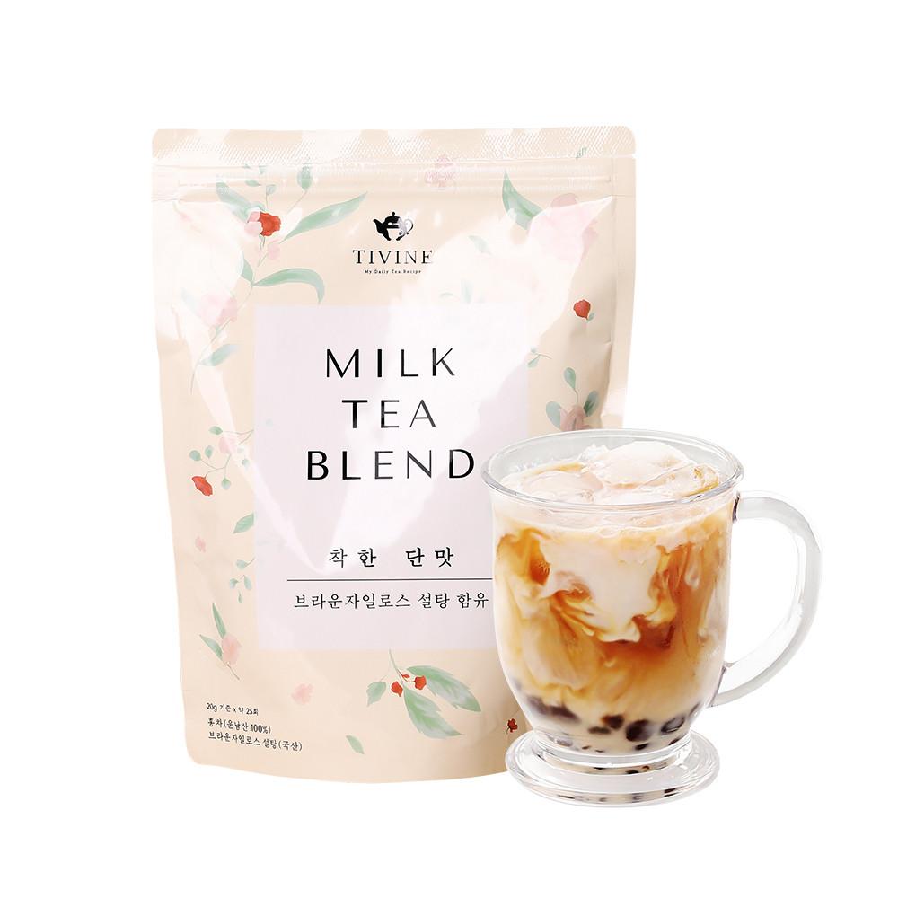 티바인 로얄 로열 블랙 밀크티 홍차 가루 밀크티 파우더 베이스 500g