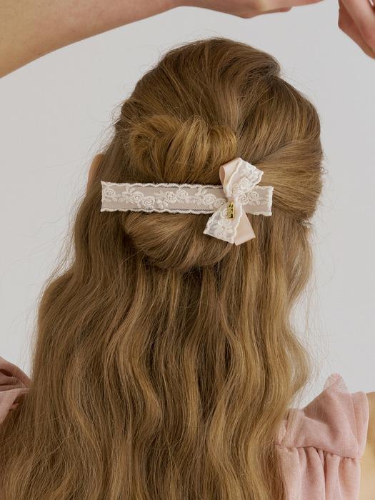 로즈 레이스 빅 악어 집게핀 JP-25-040CC