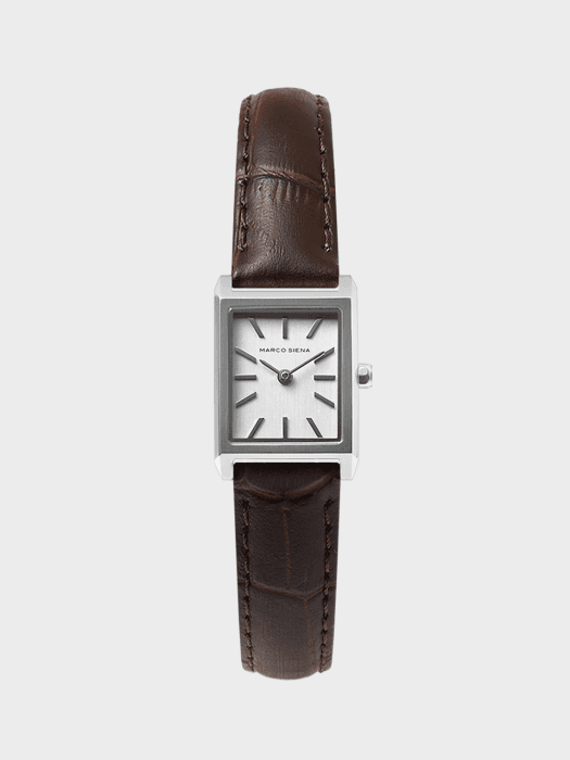 MS0810LBR 가죽밴드 여성시계