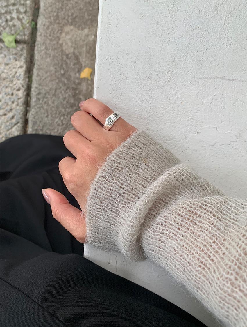 (silver925) Crack baby open ring *silver