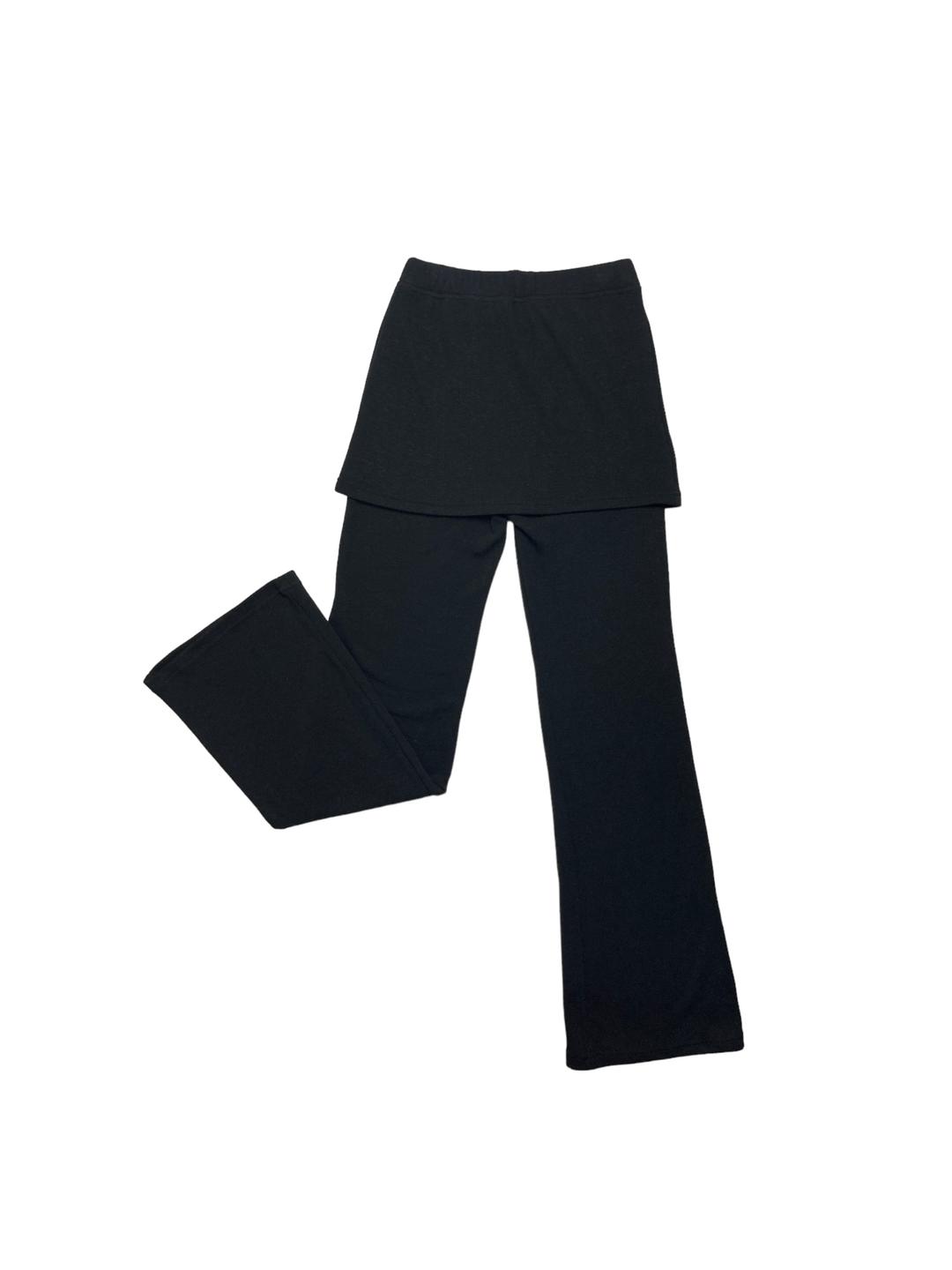 banding skirt pants(black)