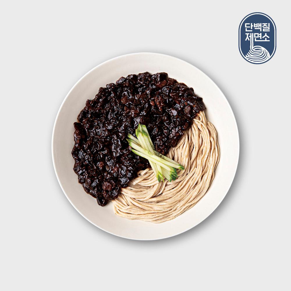단백질제면소 식단면 저당짜장 1팩 식물성단백질 프로틴누들 탄수화물대체재