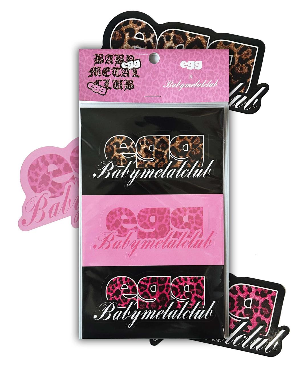 [eggxBabymetalclub] Logo sticker