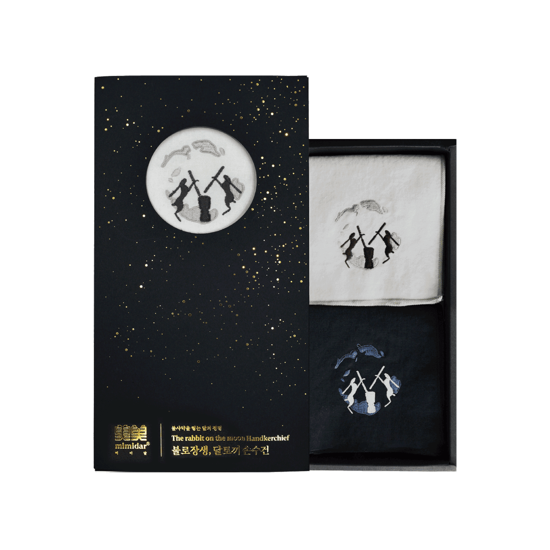 달토끼 손수건 선물세트