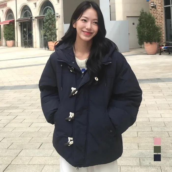 [24년 리뉴얼VER.] 더플 후드 패딩_3COLOR