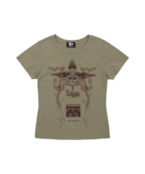 Digital Tattoo Tee Renewal Khaki