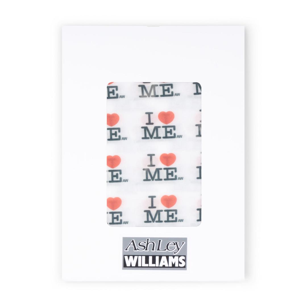 I HEART ME TIGHTS - WHITE - ONE SIZE