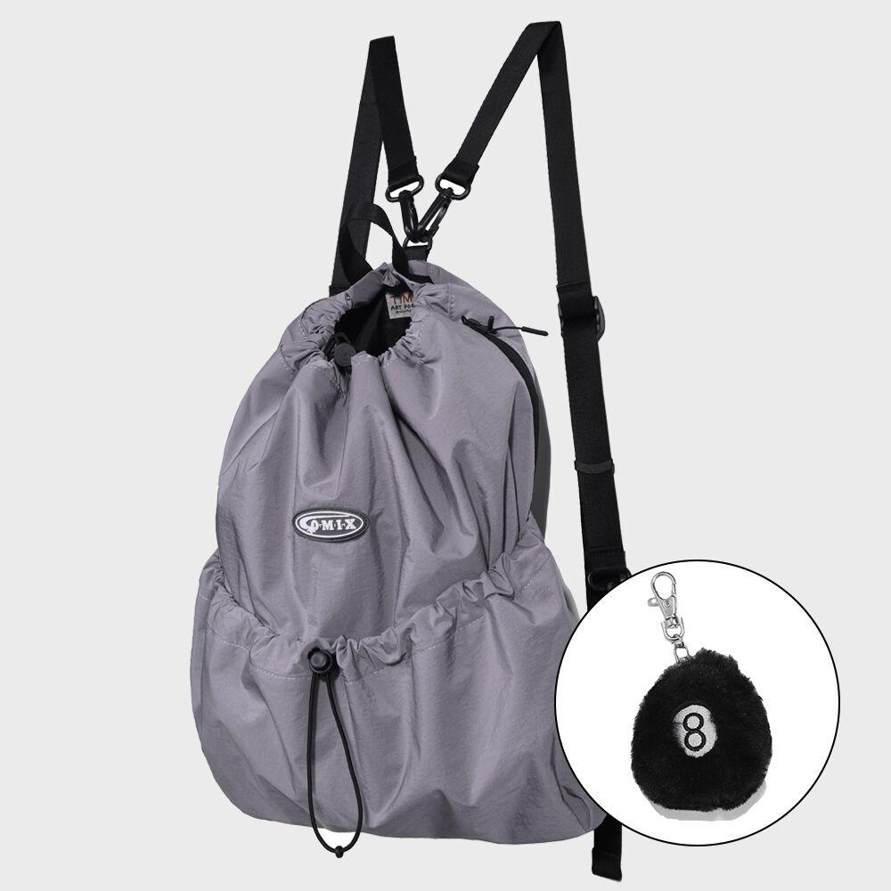 TIM DRAW STRING BAG PURPLE