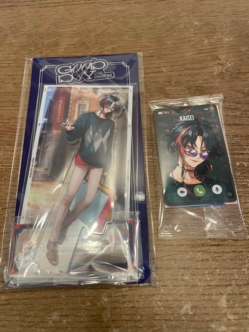 にじさんじ　AGF 魁星　アクリルスタンド　購入特典37カード