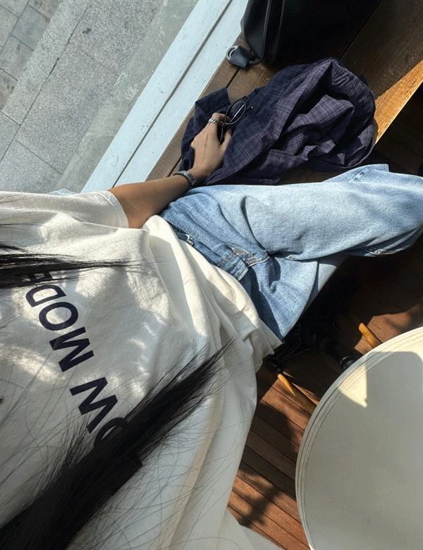 즈니 브러쉬 데님 팬츠