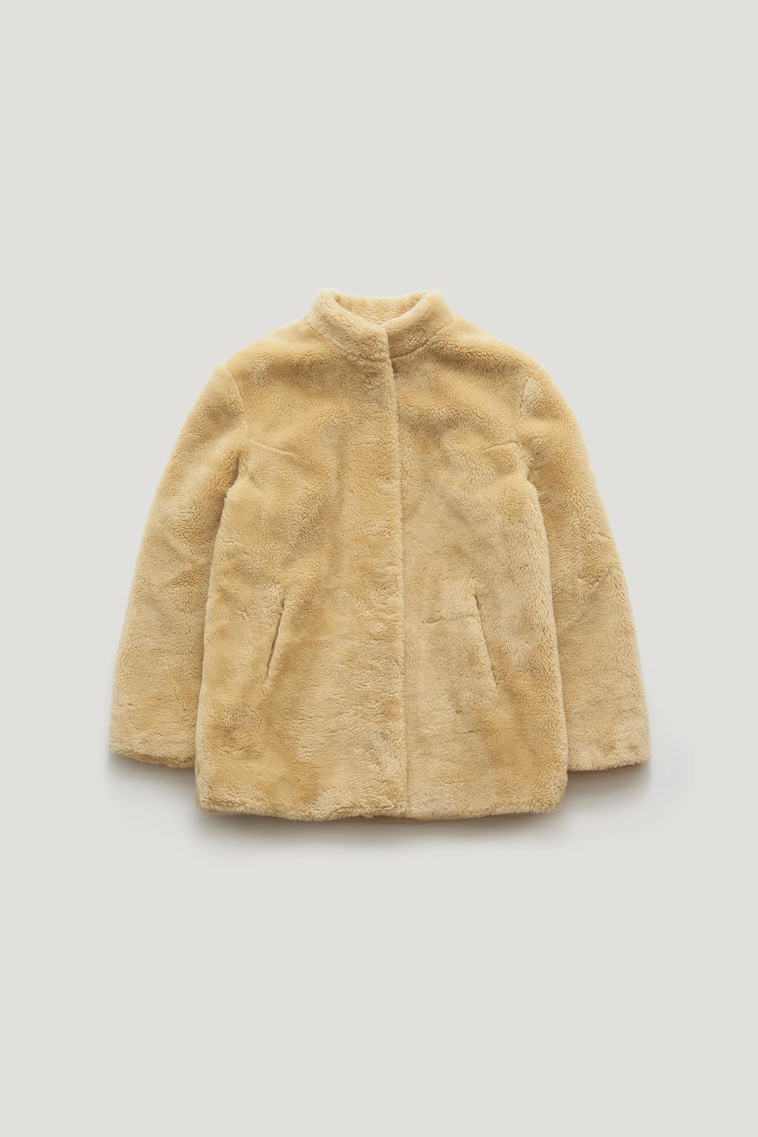 [WOOL 12%] GRAN SHEARLING FUR JACKET_FOG BEIGE / ₩299,000