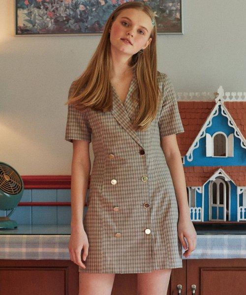 DE DOUBLE BUTTON OPS(GREEN)