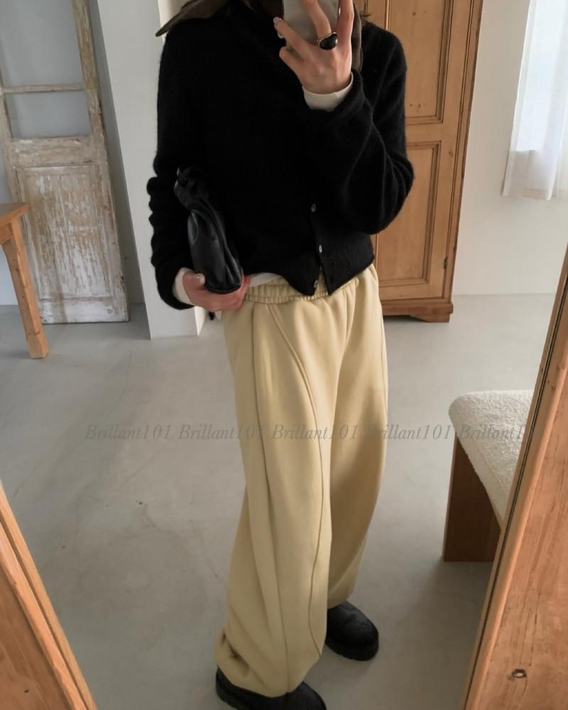 옐로 민당일/ 마레 커브스웻팬츠 3colors